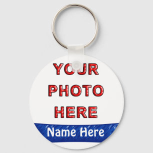 Make Your Own Keyrings Online with Photo & Name