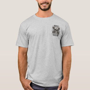 Make Your Own Legend Gothic Skull Vintage Design T-Shirt