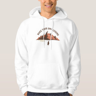 Make Your Own Legend– Inspirational Penguin Design Hoodie