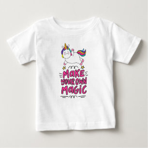 Make your own magic  baby T-Shirt