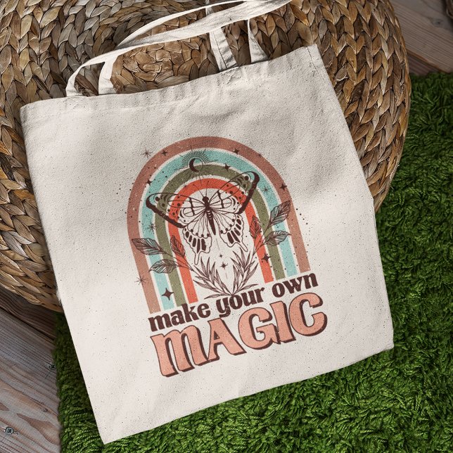 Make Your Own Magic Boho Rainbow Tote Bag (Creator Uploaded)