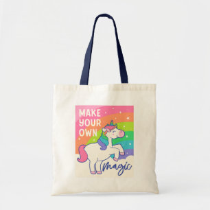 Make Your Own Magic Cute Unicorn Tote Bag
