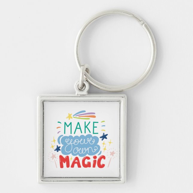 Make Your Own Magic Key Ring (Front)