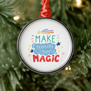 Make Your Own Magic Metal Ornament