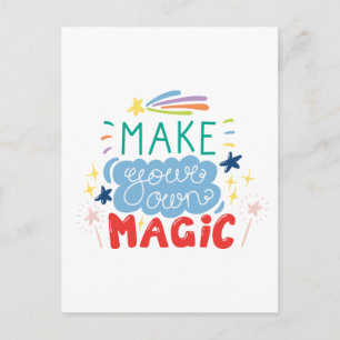 Make Your Own Magic Postcard