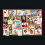 Make Your Own Memory Photo Cork Board Poster<br><div class="desc">This template permits you to insert 27 of your own photos or other graphics, then have them printed on a "bulletin board" or "cork board" background for hanging where ever you please. It has a "frame" designed around it (part of the graphic design) so you really don't need to frame...</div>
