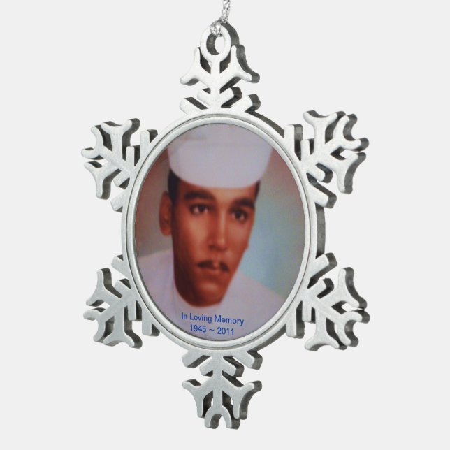 Make your own Memory Snowflake Ornament (Right)