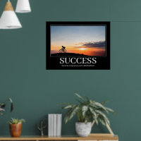 Make Your Own Motivational Poster success bike 