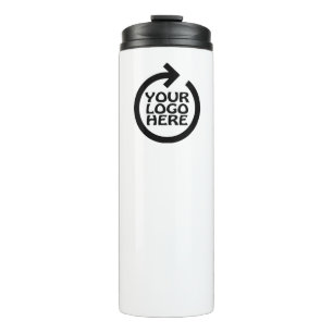 Make your own personalised business logo thermal tumbler