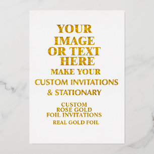 Make Your Own Personalised Custom Rose Gold