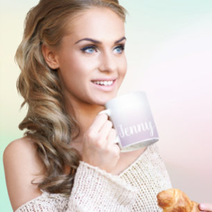 Make Your Own Personalised Ombre Coffee Mug