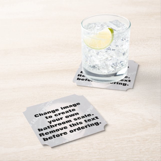 Make your own personalised photo paper coaster (Insitu)