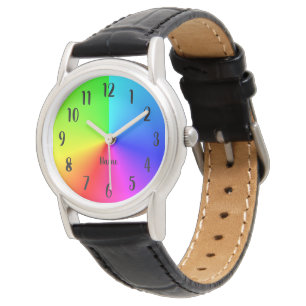 Make Your Own Personalised Rainbow Ombre Watch