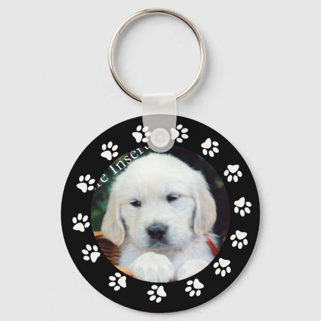 Make Your Own Pet Puppy Doggy Keychain (Front)