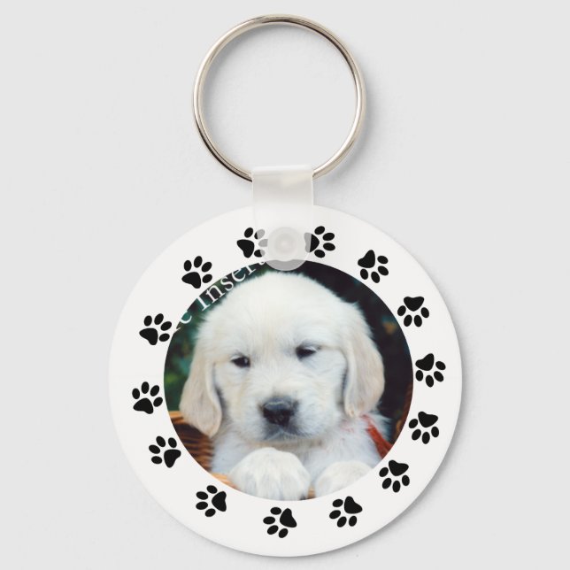 Make Your Own Pet Puppy Doggy Keychain (Front)