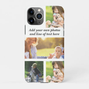 Make your own photo collage and text  iPhone 11Pro case