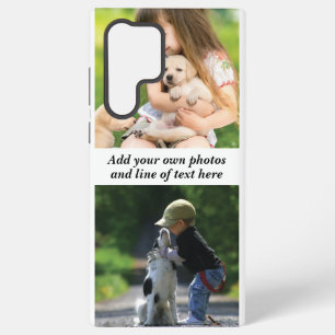 Make your own photo collage and text  samsung galaxy case