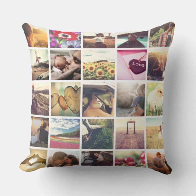 Make your own photo collage cushion (Front)