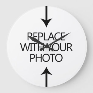 Make Your Own Photo Wall Clocks