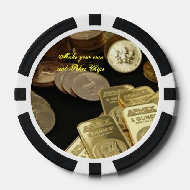 Make your own Poker Chips/Matching playing Cards Poker Chips (Front)