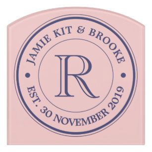 make your own decorative sign prettier make your own rose quartz pink logo monogram door sign signs zazzle au make your own decorative sign prettier make your own rose quartz pink logo monogram door sign signs zazzle au