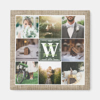 Make Your Own Rustic Wedding Instagram Collage