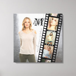 Make Your Own Senior Portrait Collage Class of 201 Canvas Print
