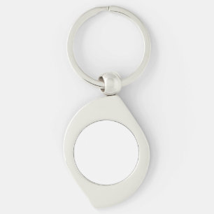 Make Your Own Silver Colour Metal Swirl Keychain