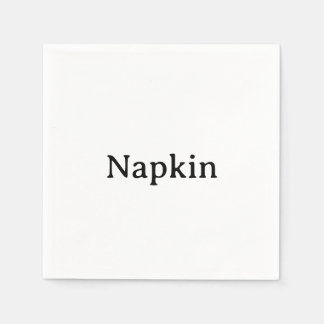 Make Your Own Simple Napkin
