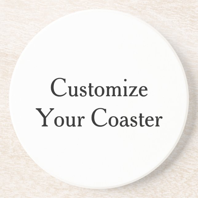 Make Your Own Simple Sandstone Coaster (Front)