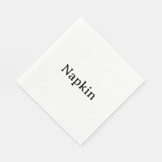 Make Your Own Simple Standard Napkin