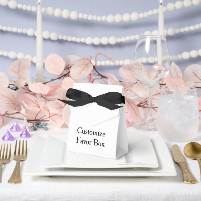Make Your Own Simple Tent 4x2x5 Favour Box (Wedding)