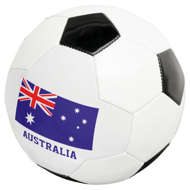 Make your own soccer ball | Australian team flag (Three Quarter)