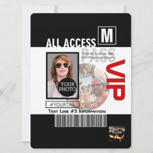 Make Your Own VIP Pass 8 ways to Personalise