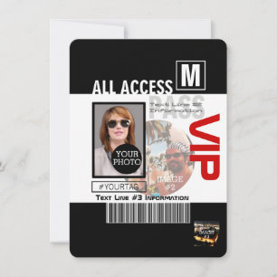 Make Your Own VIP Pass 8 ways to Personalise