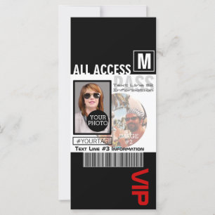 Make Your Own VIP Pass 8 ways to Personalise