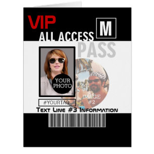 Make Your Own VIP Pass 8 ways to Personalise