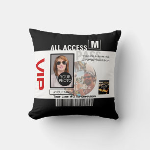 Make Your Own VIP Pass 8 ways to Personalise Cushion