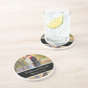 Make Your Own Wedding Photo Keepsake Coasters