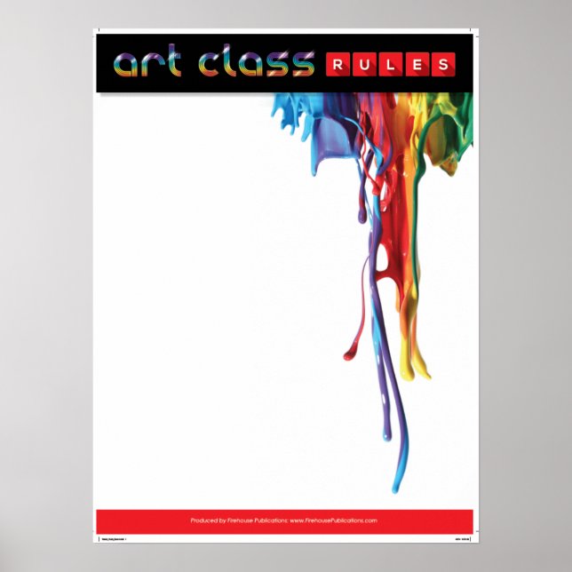 Make Your Rules - Blank Poster (Front)