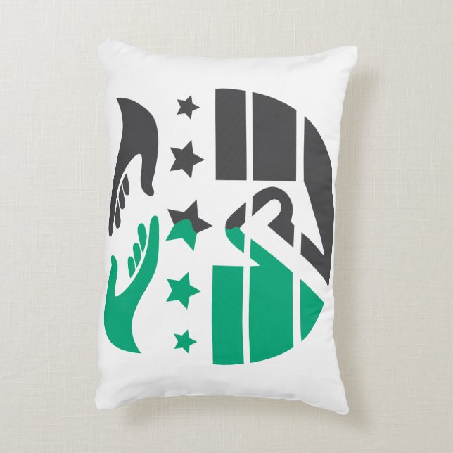 Make Your Voice Count Decorative Cushion (Back(Vertical))