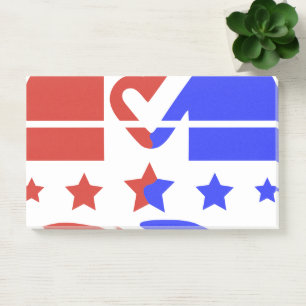 Make Your Voice Count Post-it Notes