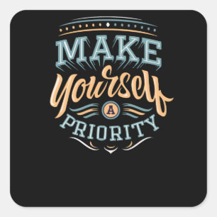 Make yourself a Priority Square Sticker