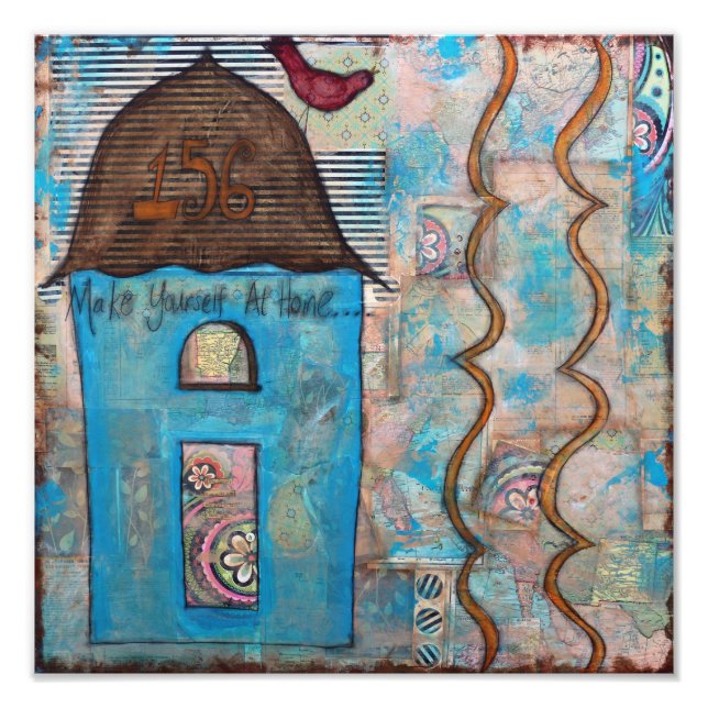 Make Yourself At Home Photo Print (Front)