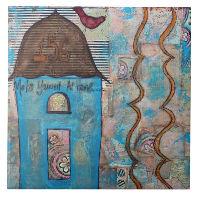 Make Yourself At Home Tile (Front)