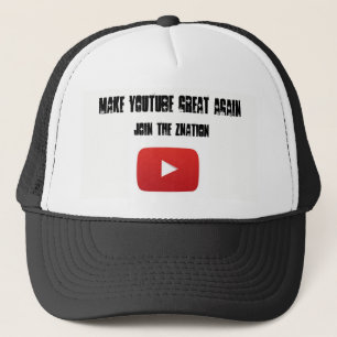 Make Youtube great again Trucker hat