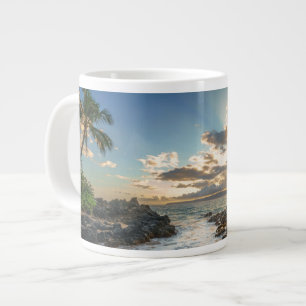 Makena Beach   Makena Cove Large Coffee Mug