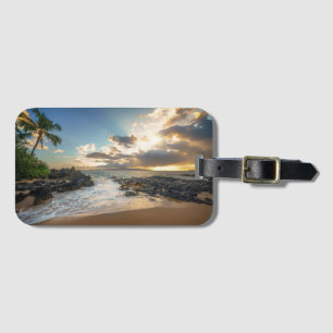 Makena Beach   Makena Cove Luggage Tag