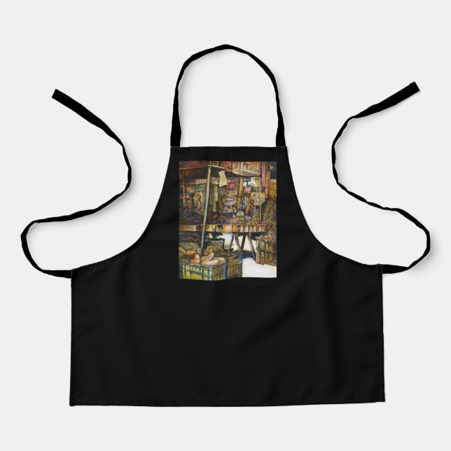 Makes Creativity Glimmer All the Brighter Apron (Front)