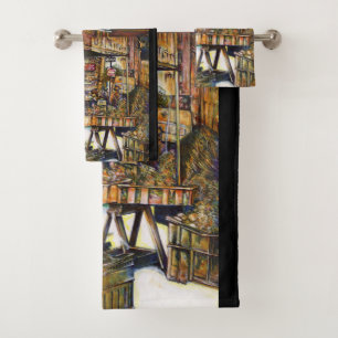Makes Creativity Glimmer All the Brighter Bath Towel Set